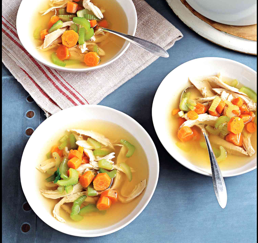 Shofar, So Good Chicken (or NO-Chicken) Soup